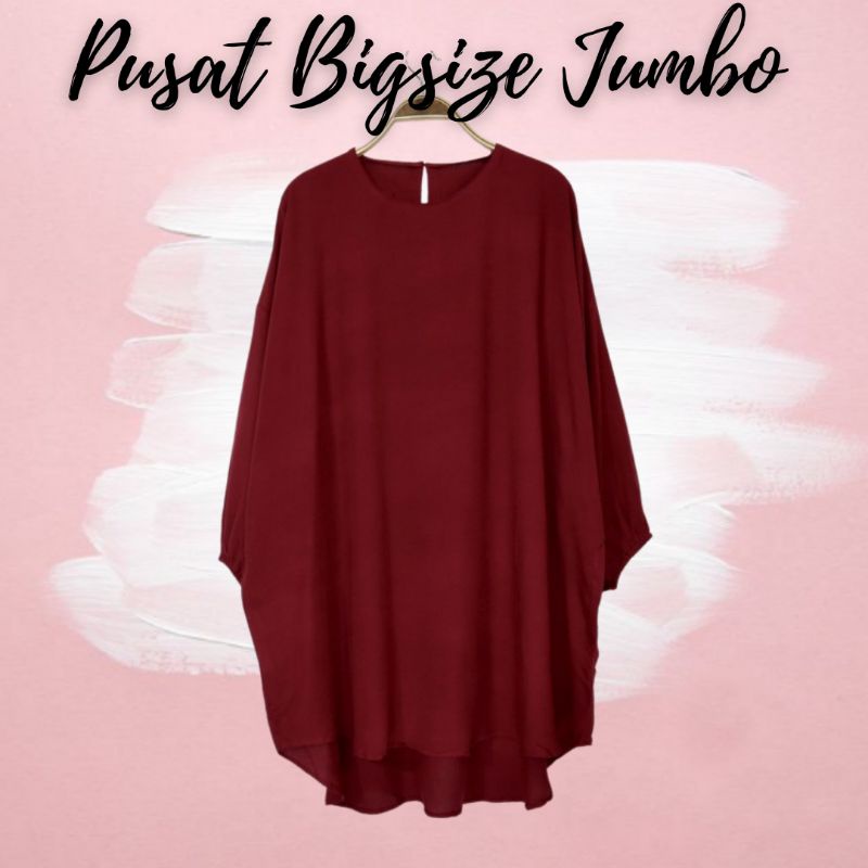 LD 140 - TUNIK BIGSIZE JUMBO PLUS SIZE MELAR TUNIC KAIR LEBARAN KD