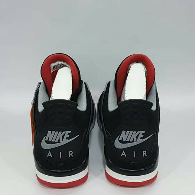 Sepatu Basket Jordan 4 Bred ( Grade A )
