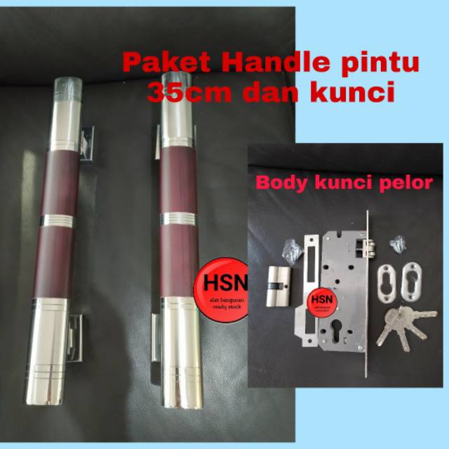 PAKET HANDLE PINTU RUMAH DAN KUNCI