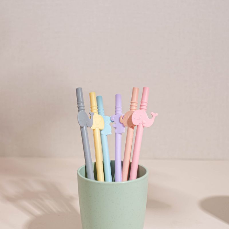 Little Dimple Silicone Straw Mix model