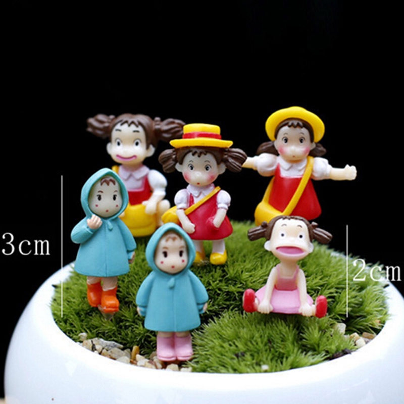 Mainan Miniatur Anak Perempuan Untuk Dekorasi Taman Boneka