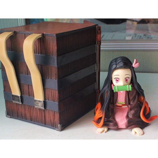 Anime Action Figure Demonslayer Kimetsu No Yaiba Nezuko Kamado UP ART