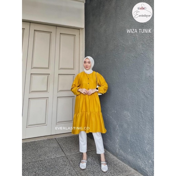 TUNIK WIZZA/TUNIK WANITA/TUNIK JUMBO LD 120CM