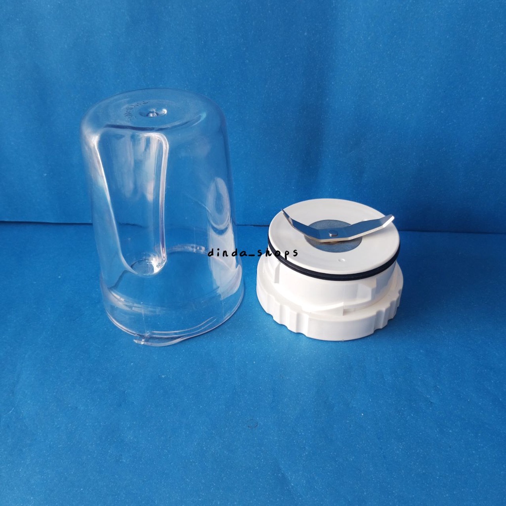 PISAU + GELAS BUMBU 1SET/Mill Blender Philips HR 2115 2116 2061 2071