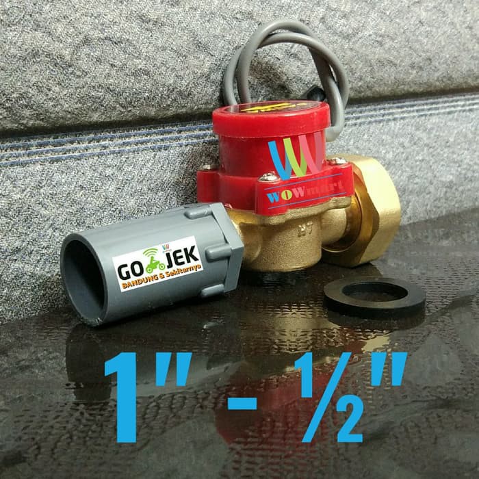 Order Langsung Water Flow Switch 1 " - 1/2 " Saklar Otomatis Pompa Air Booster Limited
