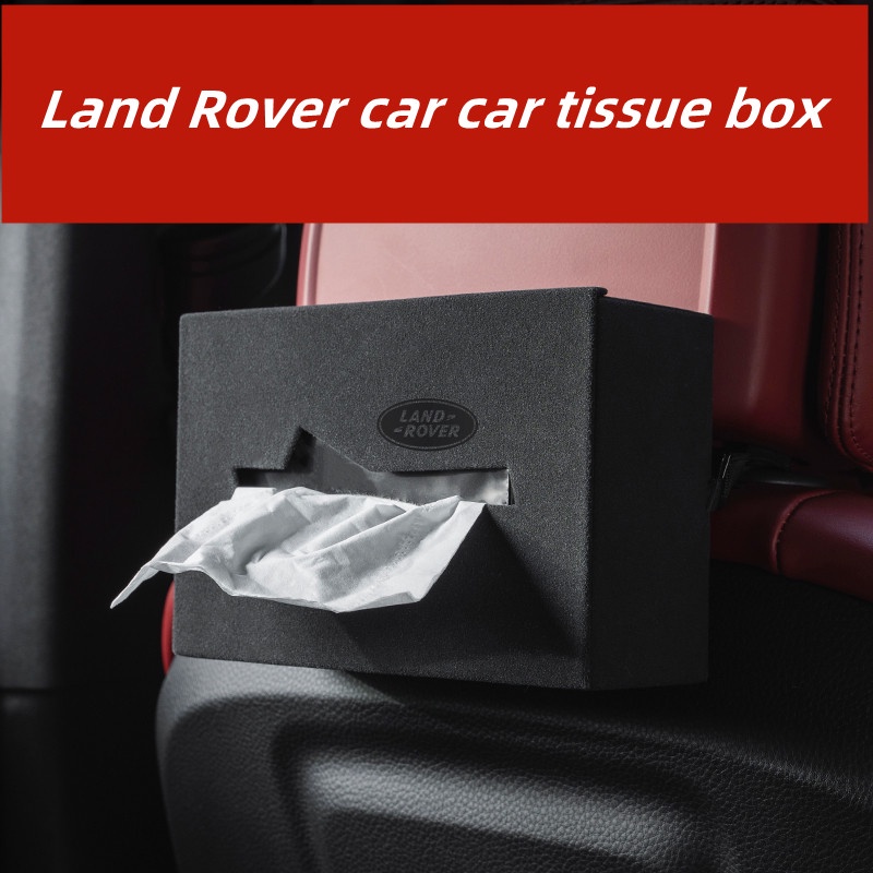 LAND ROVER Kotak Tisu Bahan Bulu Kualitas Tinggi Untuk Mobil Range Rover Sport Evoque Discovery Freelander