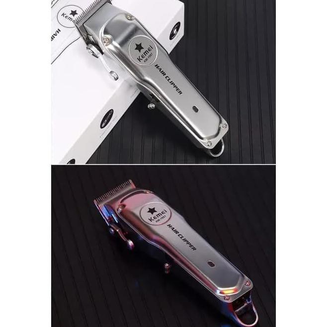 original hair clipper kemei km-1997 alat cukur rambut