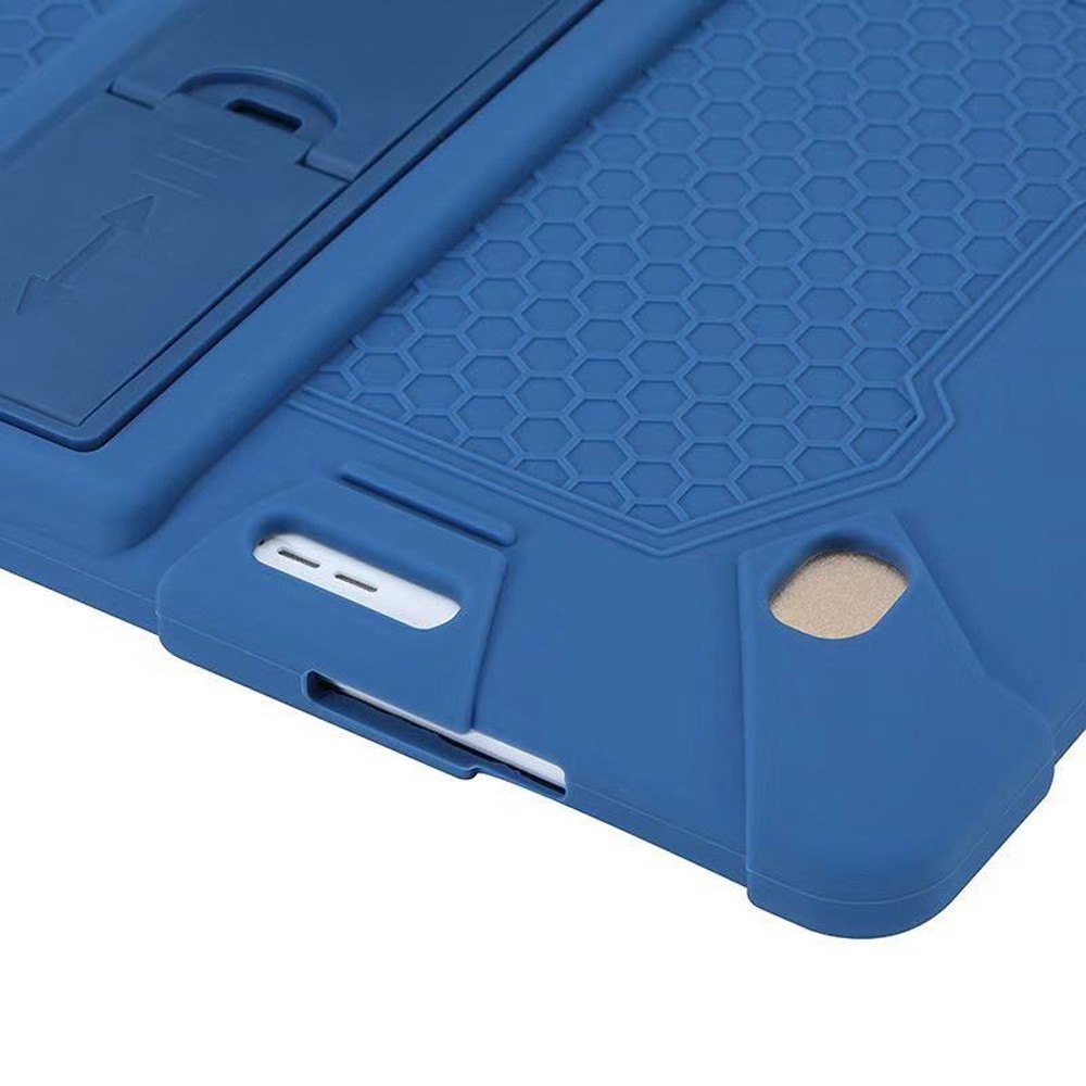 10.1'' Universal Soft Silicone Case For 10 10.1 inch Android Tablet PC Shockproof Solid Color Back Cover Protective Shell+pen