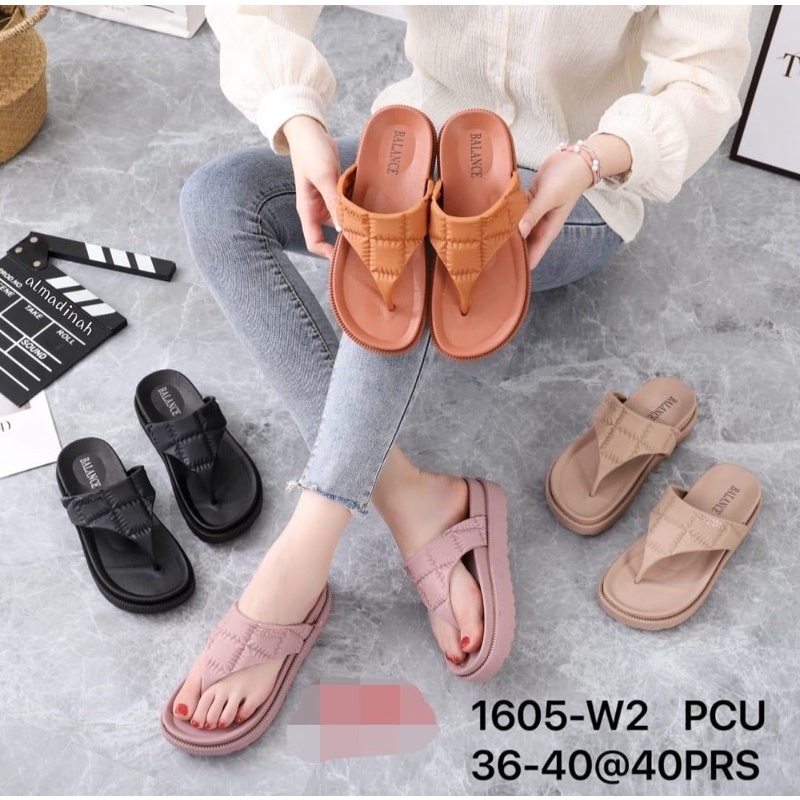 import sandal jelly balance sandal slop balance 1603