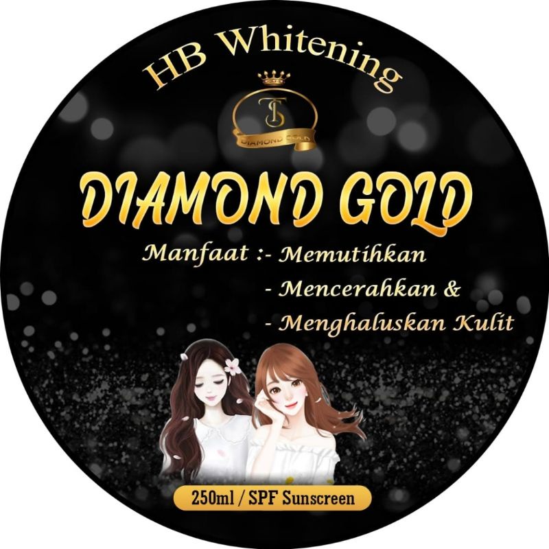 HB Whitening Diamond Gold SPF Sunscreen 100Ml