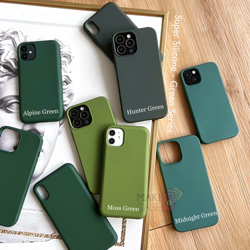 Super Silicone Case Green Series