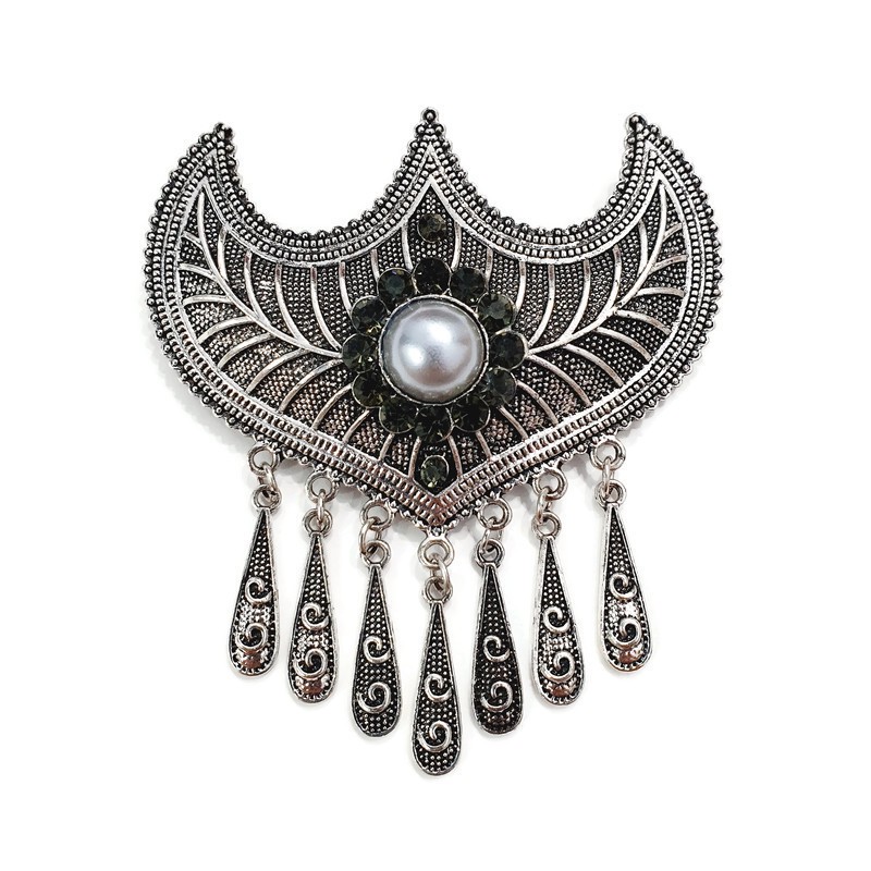 Bros Kebaya Susun Medina Store/Bros Kutubaru Murah/Bros Etnik Jawa Aceh Sumatra Kalimantan Bali-A - Perak Bakar