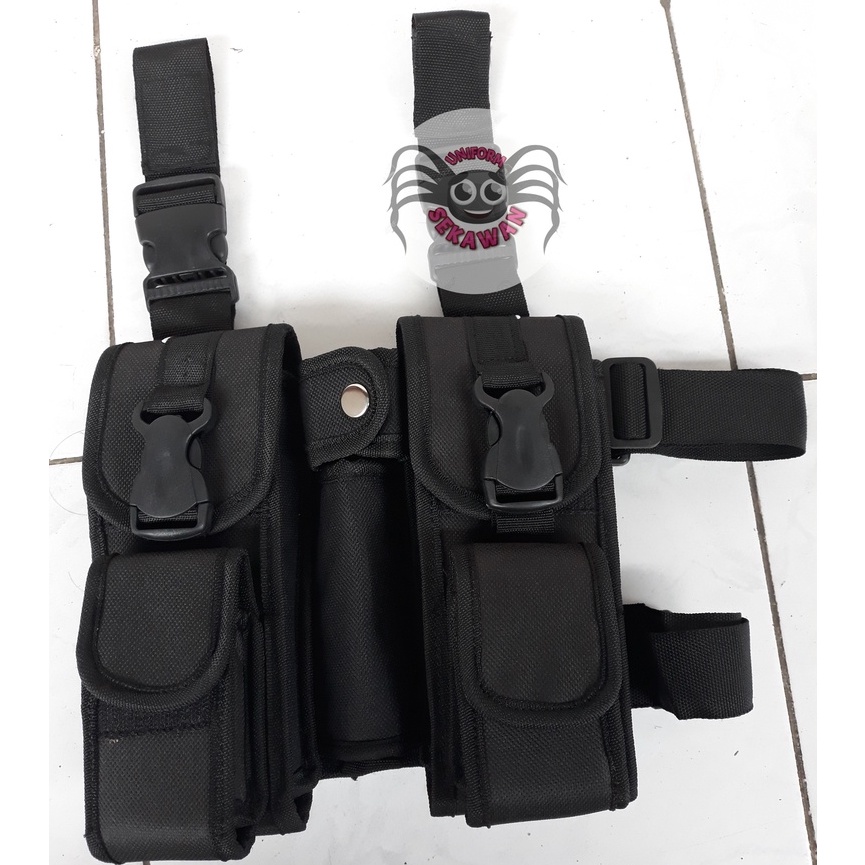 Tempat Magazine Paha TNI POLRI Holster