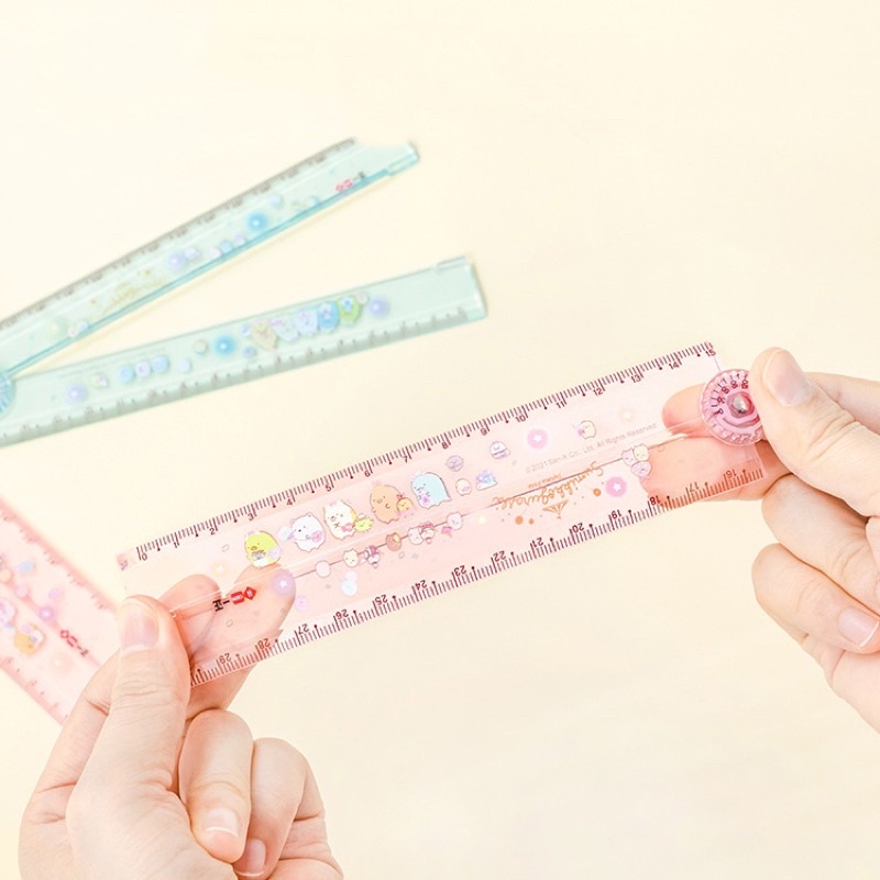 KENSHO Penggaris Lipat Ruler Lucu 30cm Sumikkogurashi Import Ori License