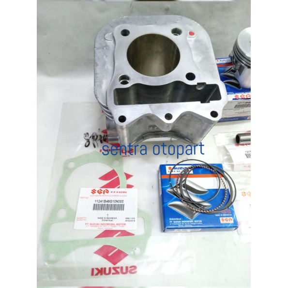 Blok seher silinder block spin skywave skydrive hayate set paket original sgp