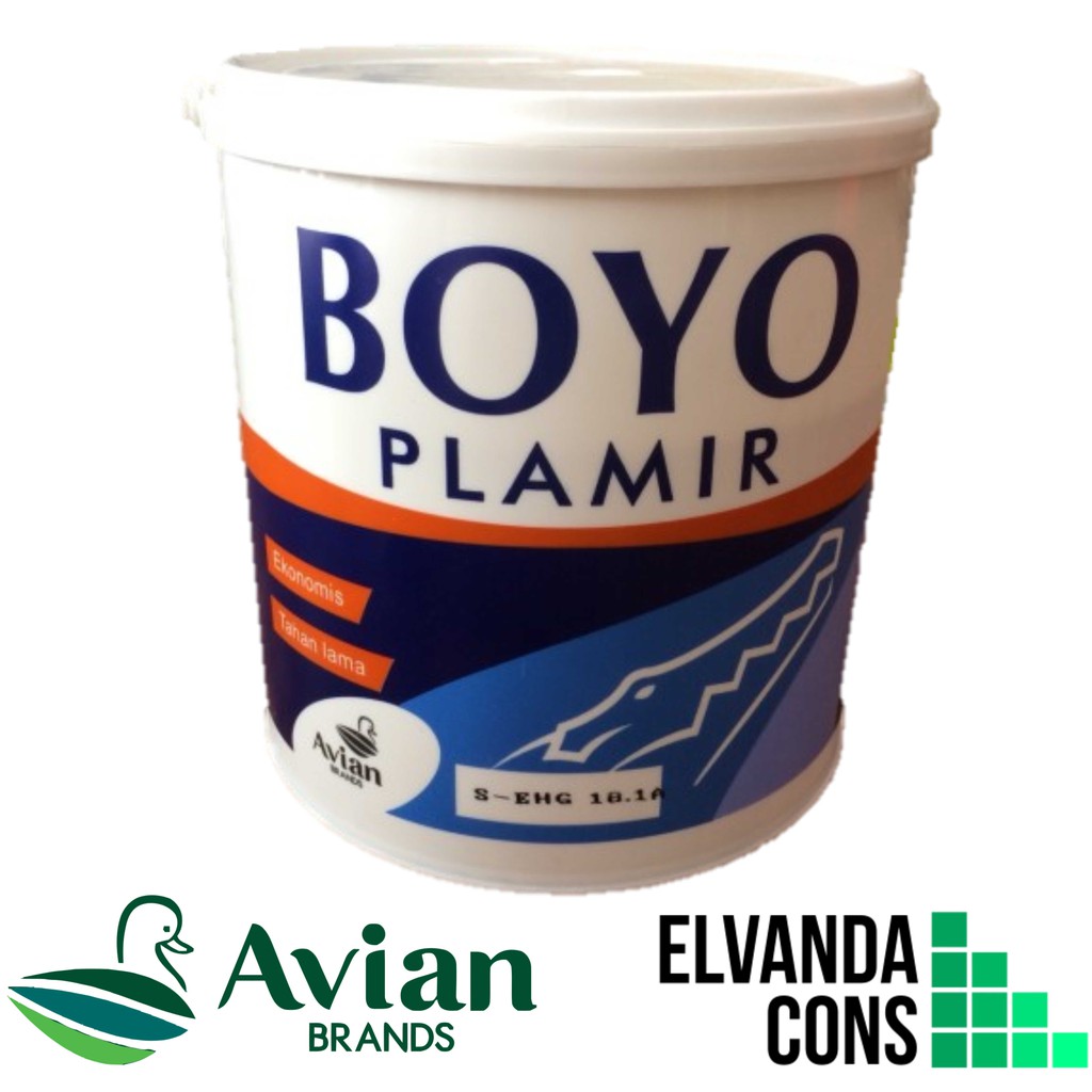 AVIAN Plamir Dinding Tembok Plamir Boyo Avian Brands Galon 5 kg