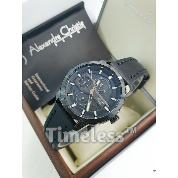 Jam Tangan Wanita Alexandre Christie AC 6562 BF Black