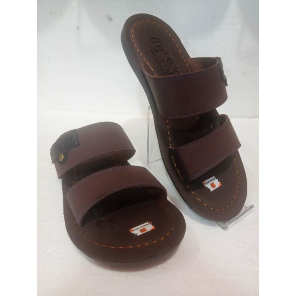 Sandal selop pria ban dua sendal kalep cowok sandal kasual pria keren