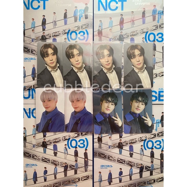 UNSEALED Universe PB PC Jaehyun Jungwoo Mark Photocard Photobook version