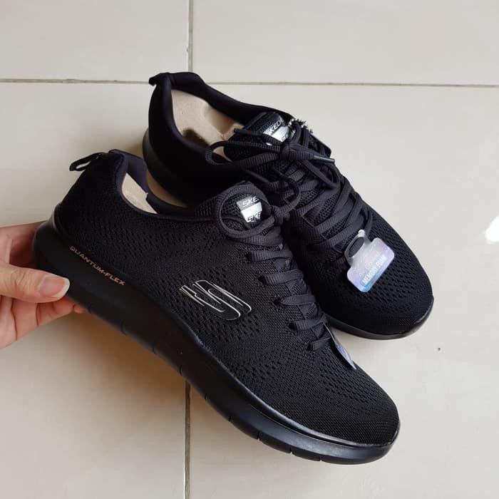 Sepatu Original Skechers Quantum Flex Rood All Black