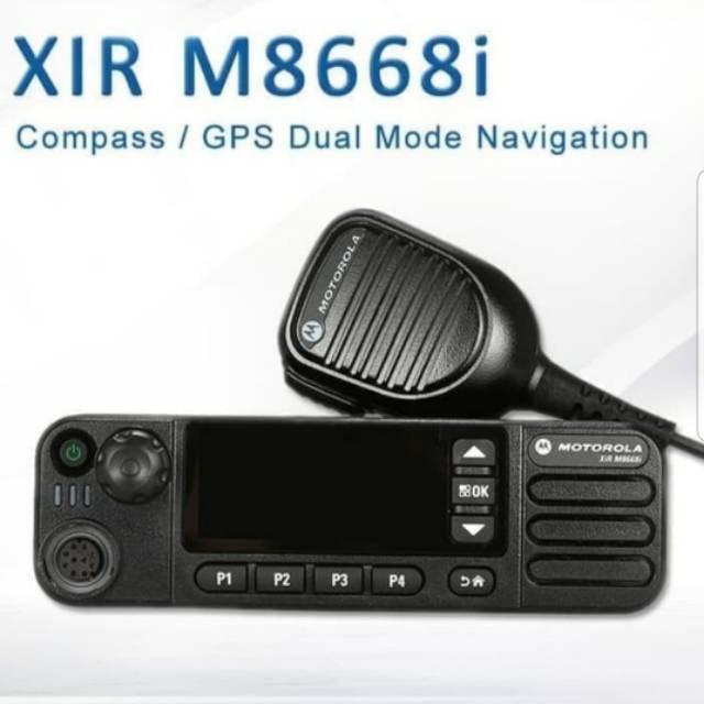 Motorola XiR M8668i Rig UHF 403 45W Baru Garansi Resmi XirM8668i GPS