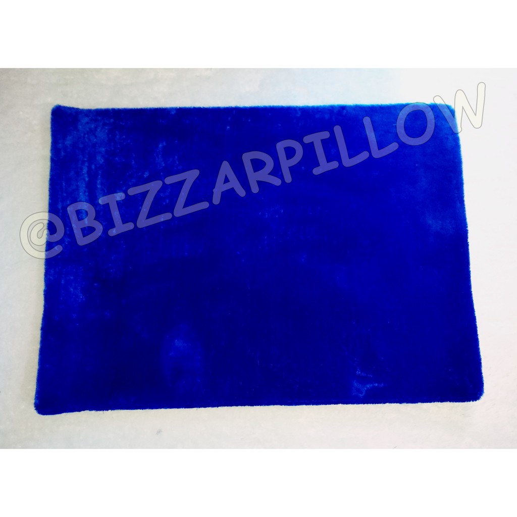 Bizzarpillow Karpet Polos Bulu Rasfur Ukuran 100x150x3cm BZ278