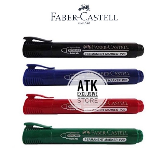

Segera Miliki Faber Castell Permanent Marker P20 Bagus