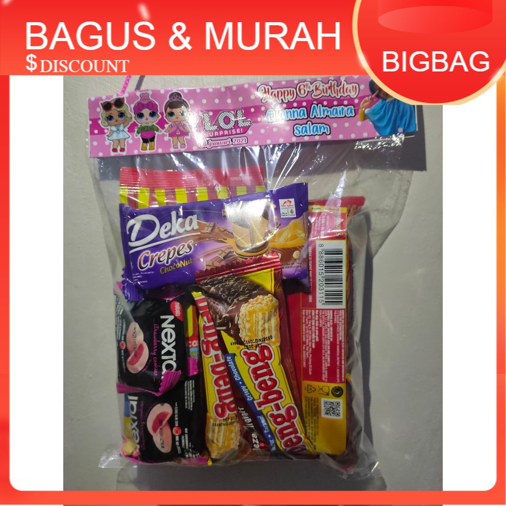 

GROSIR tas ultah murah BIGBAG SHOP