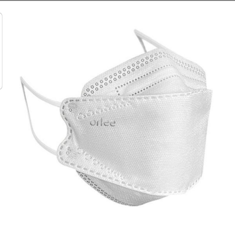 Masker Medis KF94 Orlee 4 ply earloop isi 10 pcs - Evo mask / kf 94 / 4 lapis masker bedah earloop/ 
