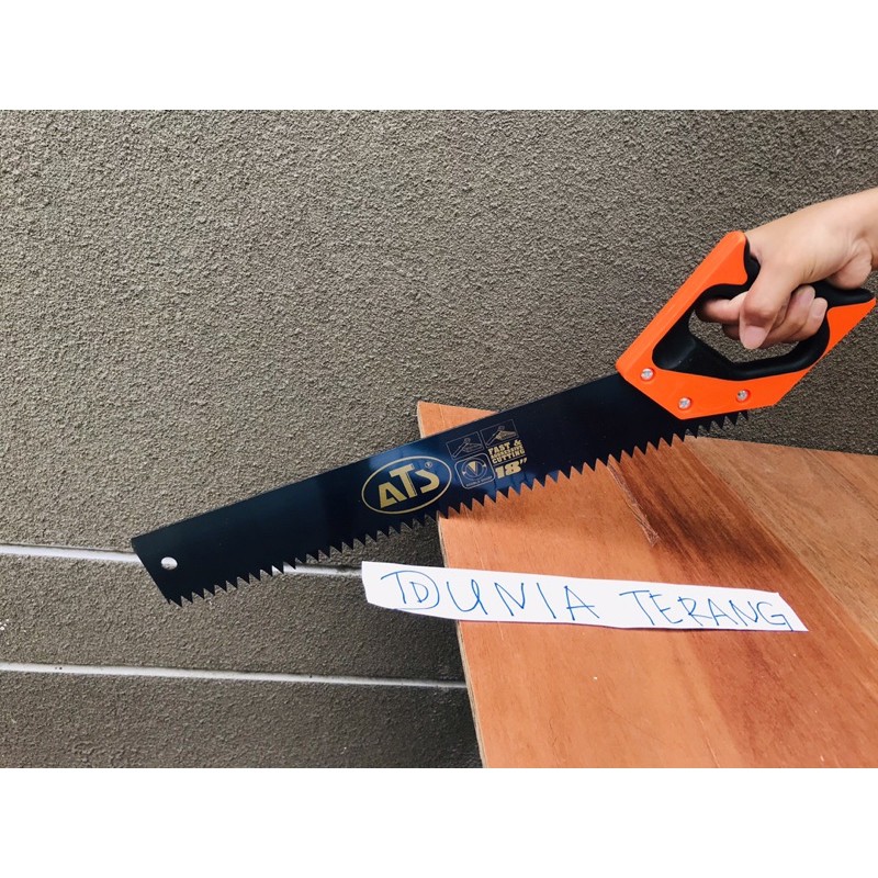 Gergaji Hebel ATS 18in gg Karet - Graji Bata Ringan 18&quot; - Back Saw 18