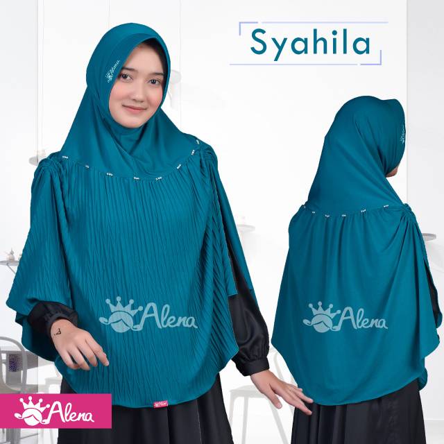 Grosir jilbab plisket dewasa jersey syahila by alena hijab