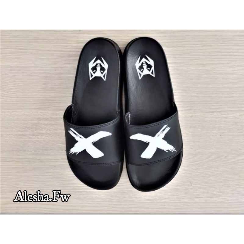 Sandal Slide Gen X White / Sendal Slop X Hight Quality