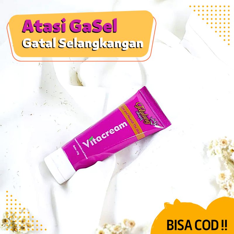 Vitacream Gatal Selangkangan Original - Vitacream Obat Gatal Selangkangan Ori - Vita Crem Obat Gatal