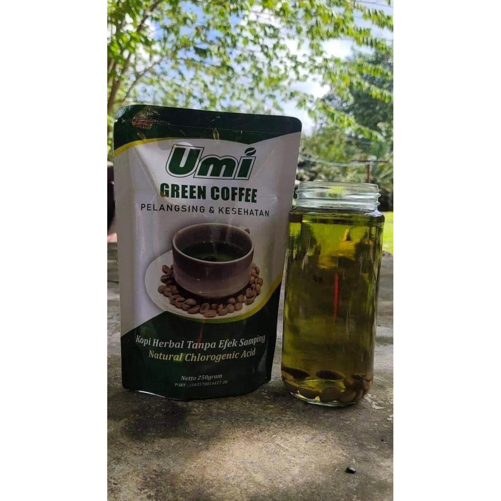 Kopi Herbal Kopi Hijau Kopi Kesehatan Obat Pelangsing Alami Umi Coffee Green Kopi Diet Kopi Cleng