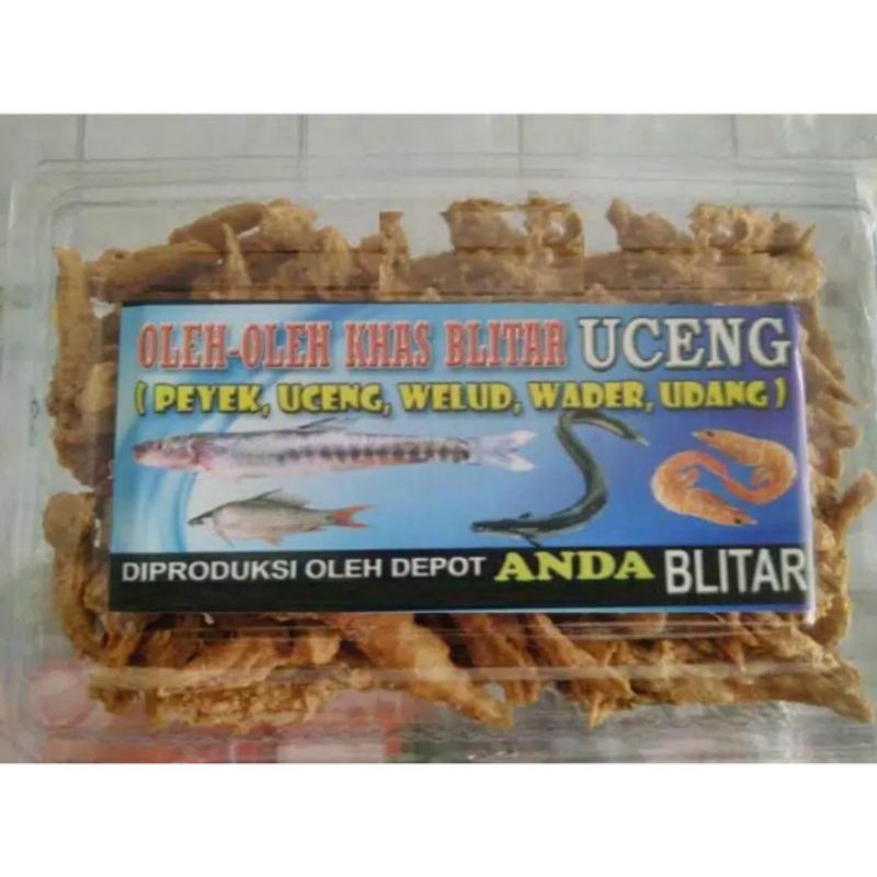 Baby fish uceng crispy makanan oleh oleh khas Blitar