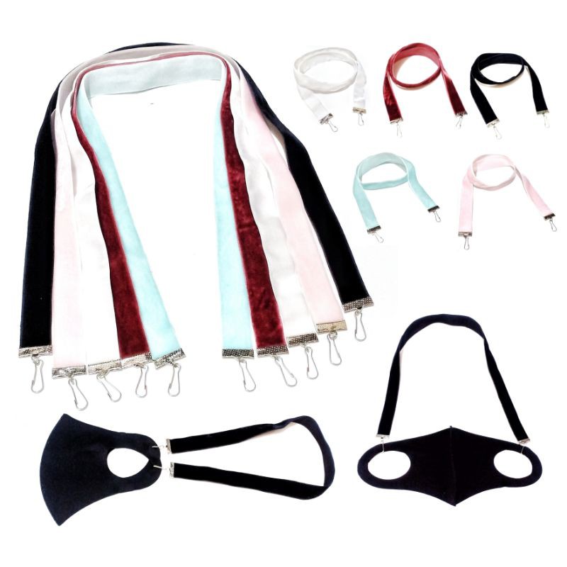 Kalung Gantungan Masker Strap Mask Hanging Multifungsi Bold Velvet Series