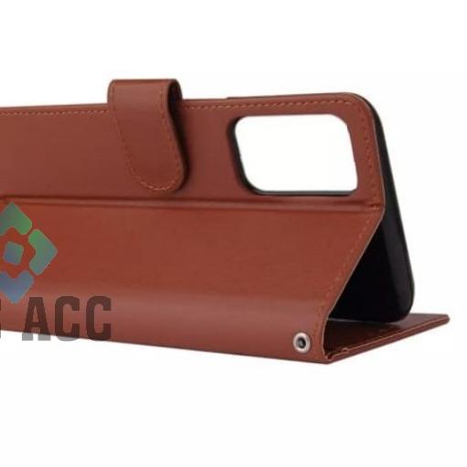 ℮ DOMPET HP UNTUK OPPO A54 NEW 2021 LEATHER FLIP CASE OPPO A54 NEW 2021 ☛