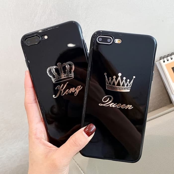 CASE IPHONE 6/6S, 6 PLUS/6S PLUS, 7, 7 PLUS - COUPLE KING QUEEN CASE