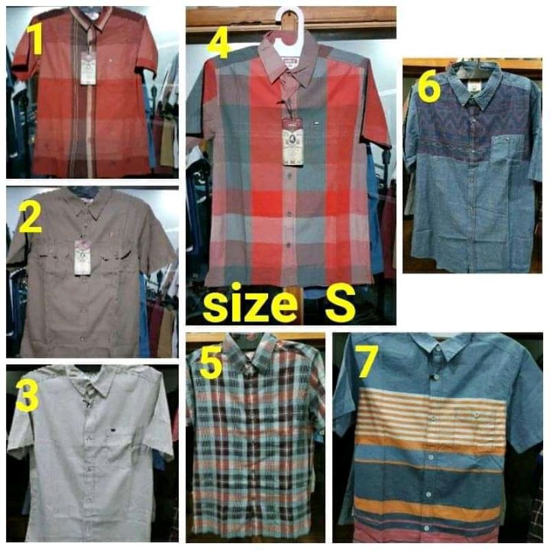 kemeja Gabrielle original kemeja pria size S