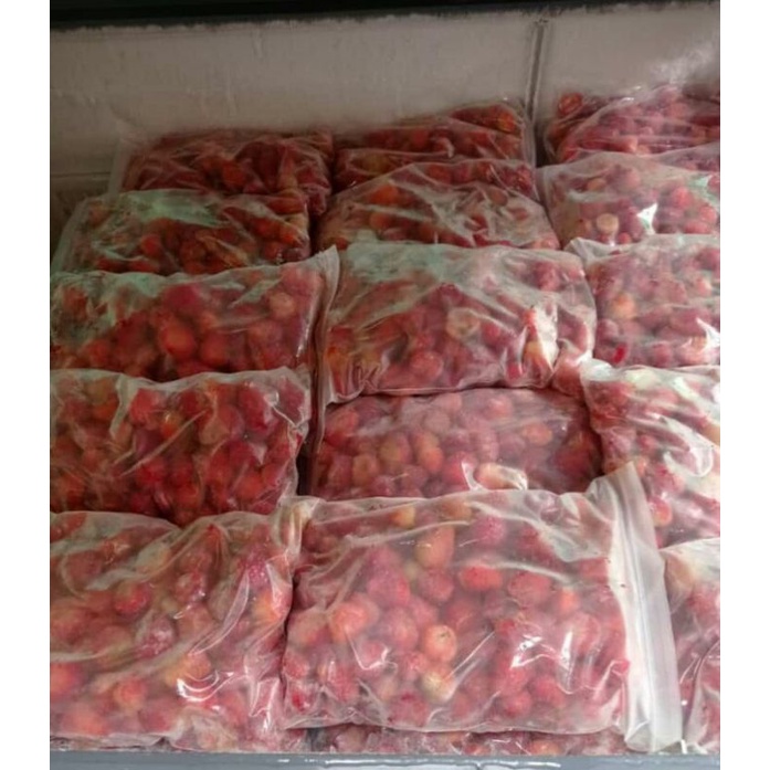 

Buah Strawberry frozen 1 kg