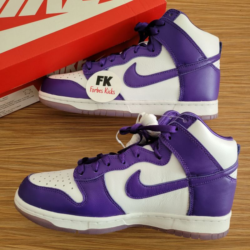 Nike Dunk High SP Varsity Purple (W) || ambush black white kentucky