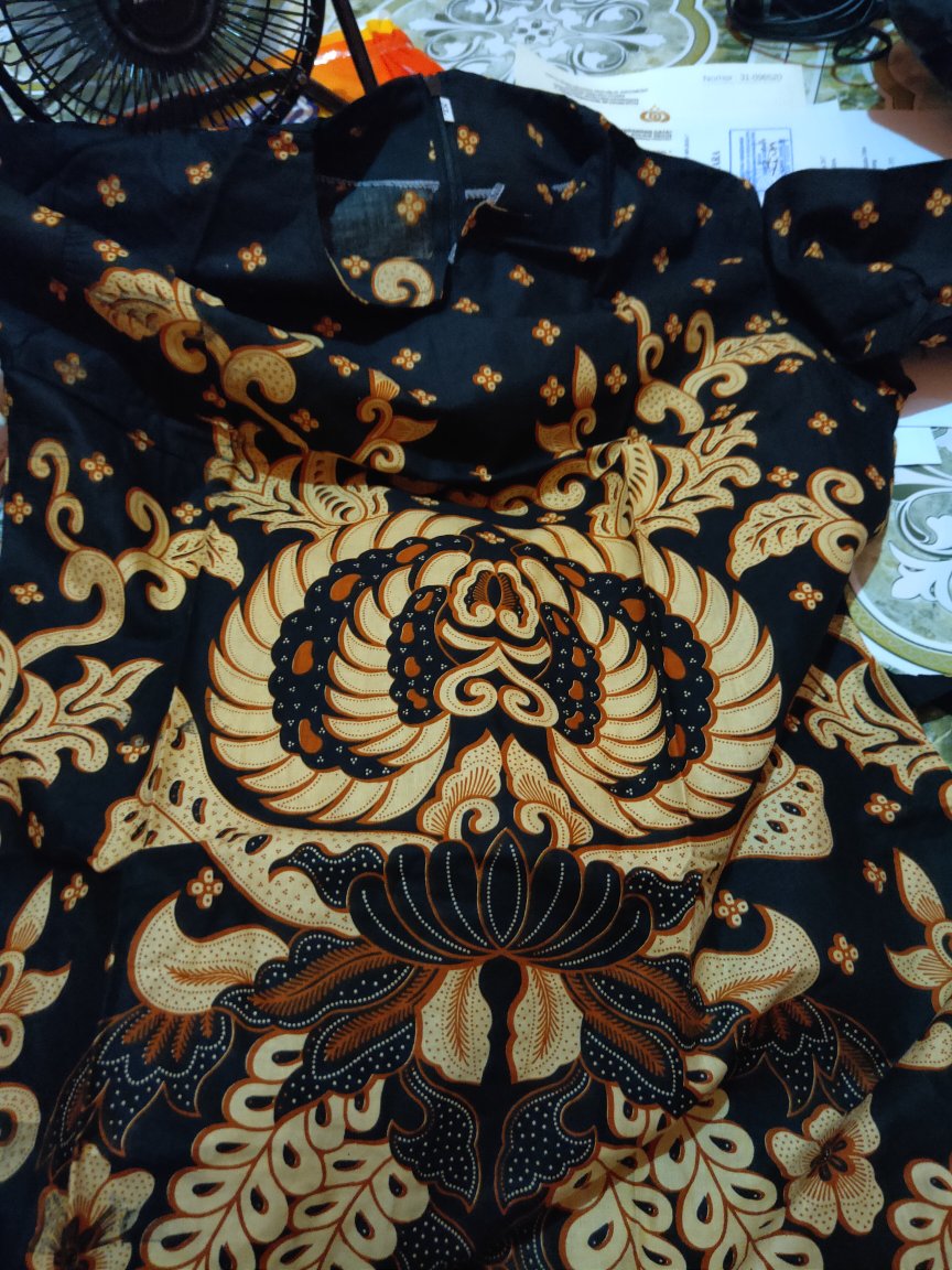 Gamis Batik Manggar,padi,sekar,cantik,kubis,kipas,daun,kupu