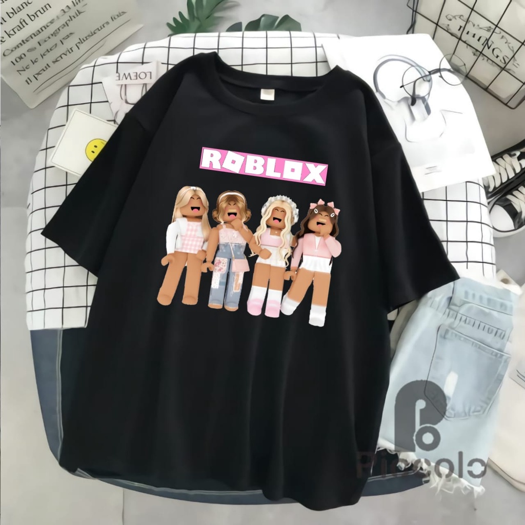 KAOS ANAK ROBLOX GIRL BAHAN PREMIUM