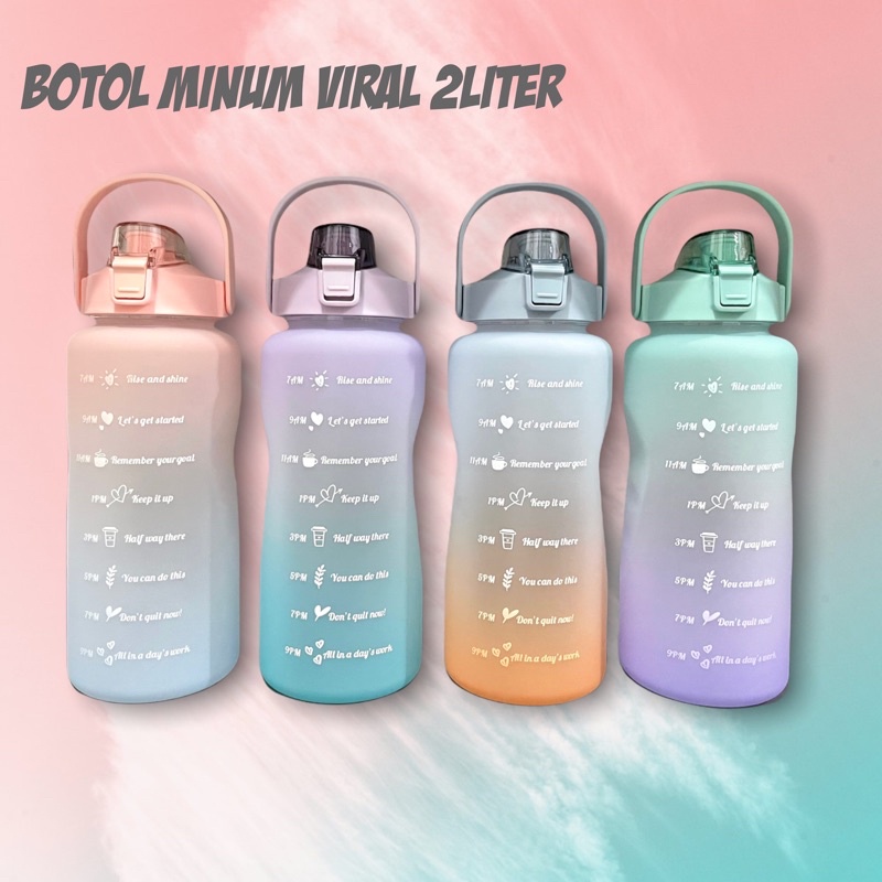 BOTOL TUMBLR 2 LITER