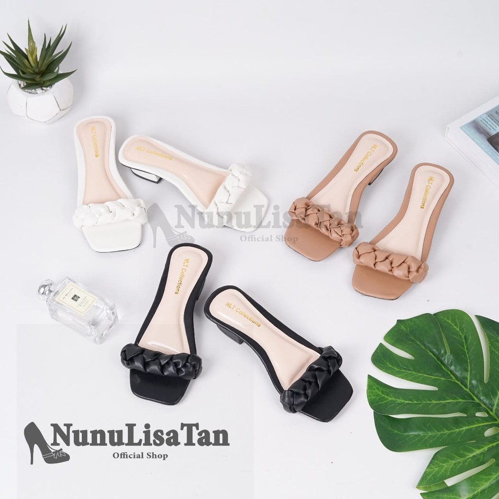 NunuLisaTan- cod high hels wanita model terbaru heels ANNA