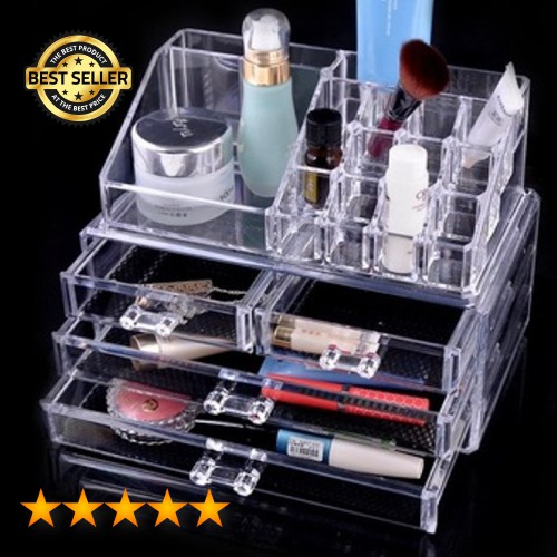

Tempat Kosmetik akrilik /acrylic display DK15 #BISAGOJEK