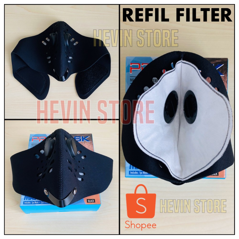 MASKER FILTER UDARA N95 ANTI POLUSI, BAKTERI &amp; VIRUS