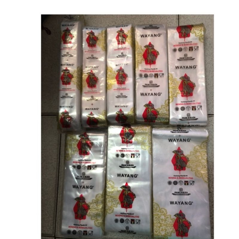 PLASTIK PP  ROLL WAYANG -+500gram