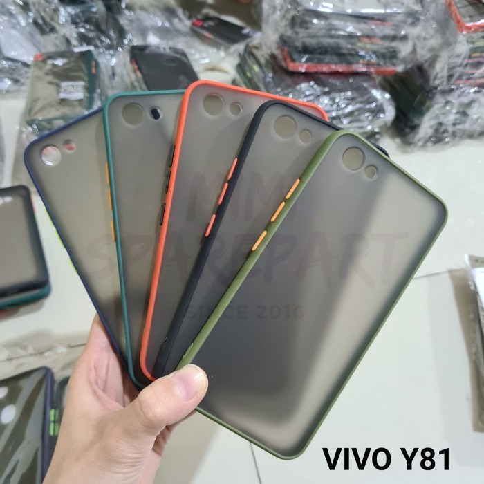 Dove Transparan Fuze Case Macaron Random Vivo V7 / V7 Plus