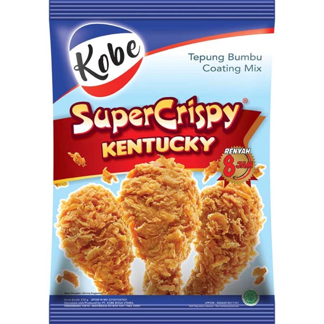 

Kobe Tepung Crispy 210Gr